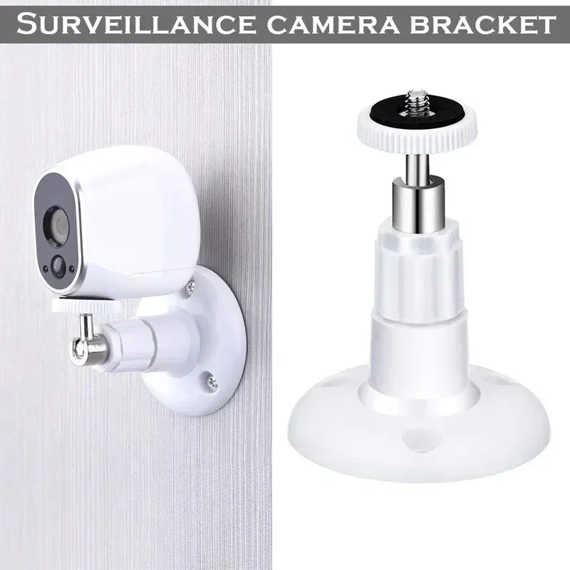 

Security Surveillance Camera New Wall Mount Bracket Installation Metal Holder Secure Rotary CCTV Camera Stand For