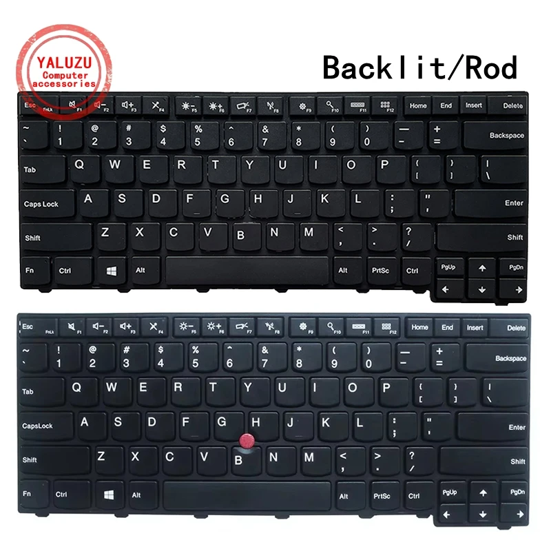 US English NOWA klawiatura do laptopa Lenovo IBM Thinkpad E431 E440 L440 L450 L460 L470 T431S T440 T440P T440S T450 T450S T460