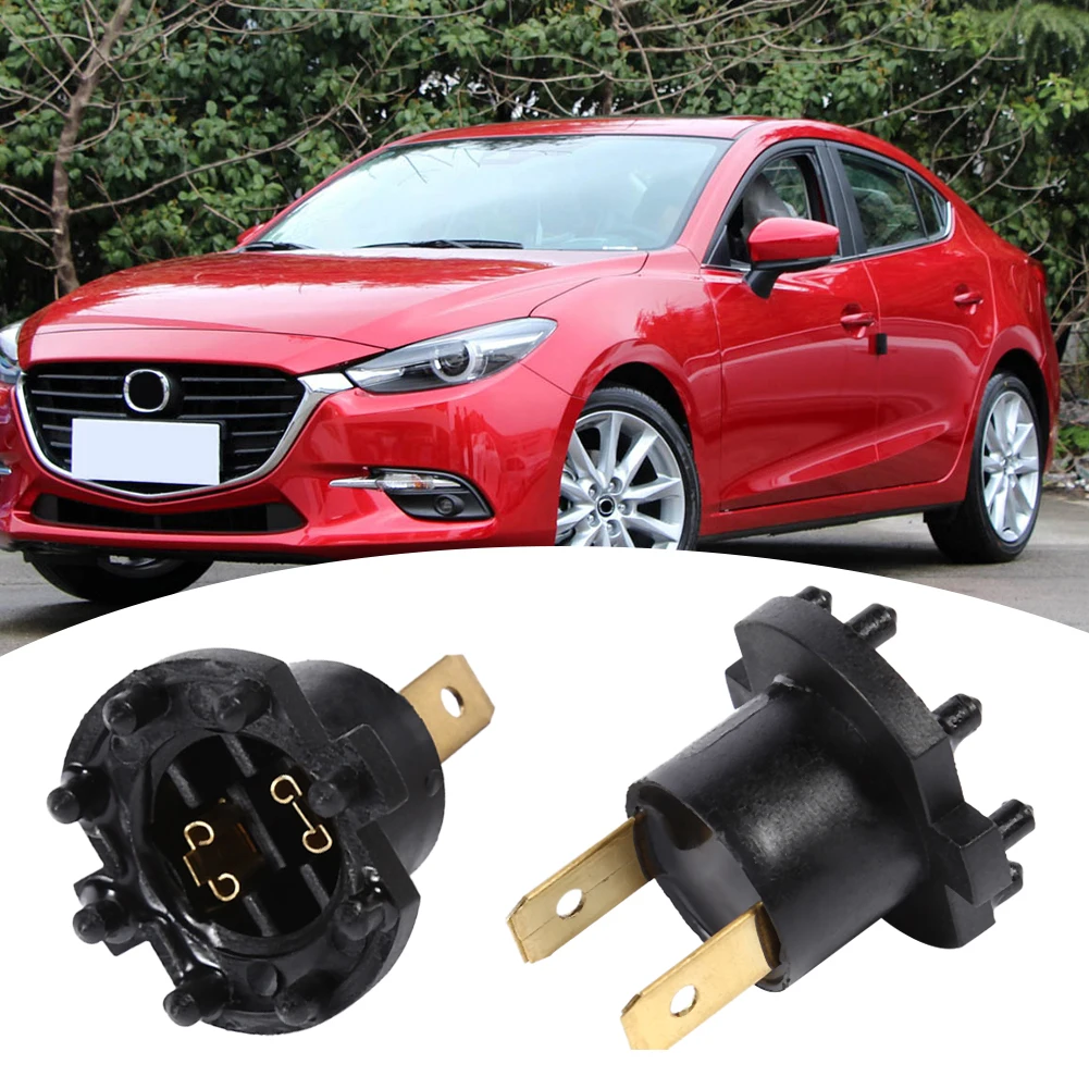 

1 Pair Headlight Socket Bulb Holder B28V510A3 for Mazda 3/5/323 Kawasaki ER6-F Gross Weight 20 g Product Size 39.9*34.2 Mm