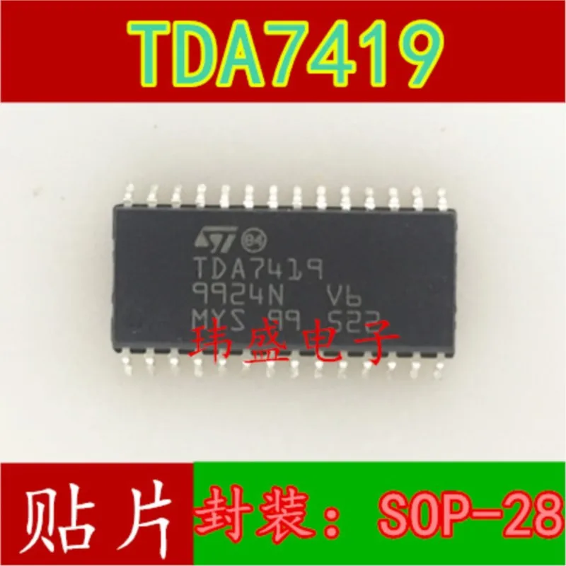 (5 Pieces) NEW TDA7419 TDA7419TR SOP-28