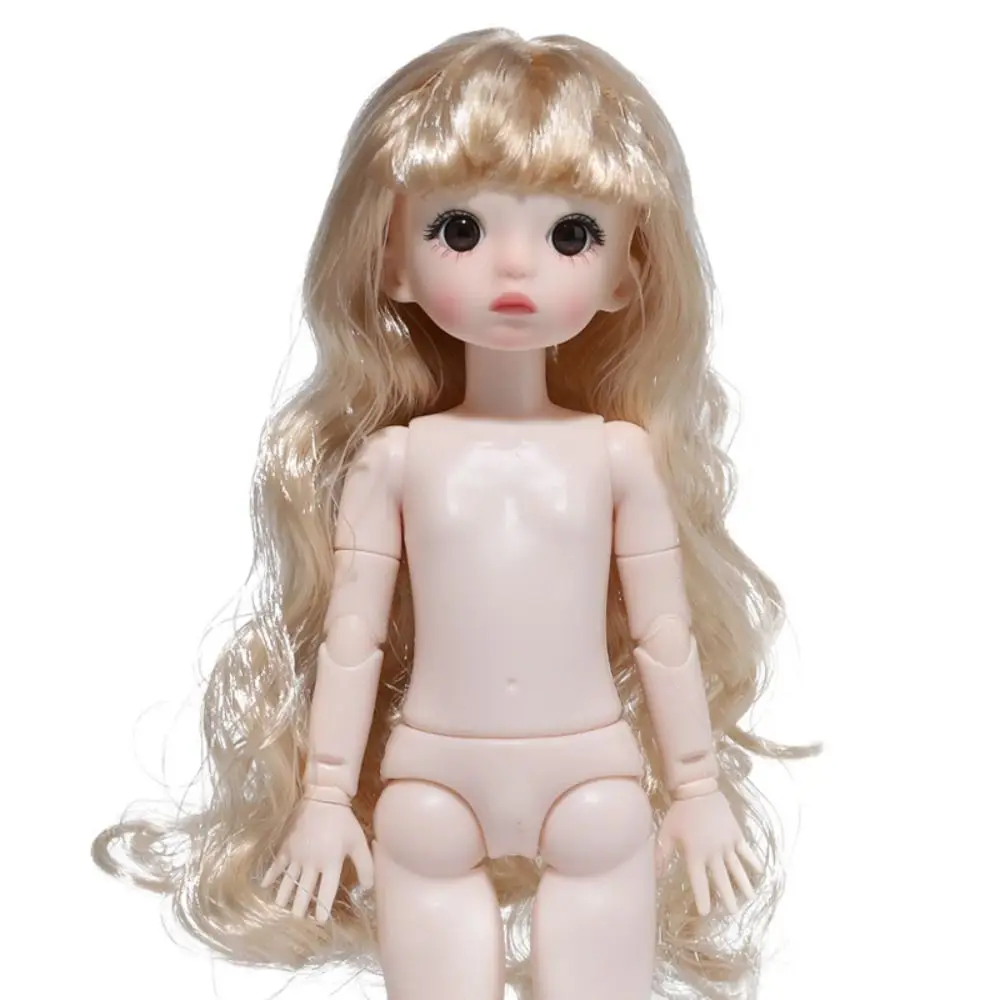 BJD Beautiful 1/6 BJD Movable Joint Doll Body Kawaii Toys 30cm Dress Up Doll Moveable DIY Nude 22 Ball Jointed Doll Gift