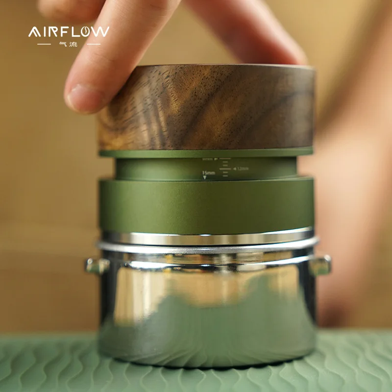 Professional 58mm Italian Coffee Grinder Gravity Coffee Grinder  with Adaptive Height