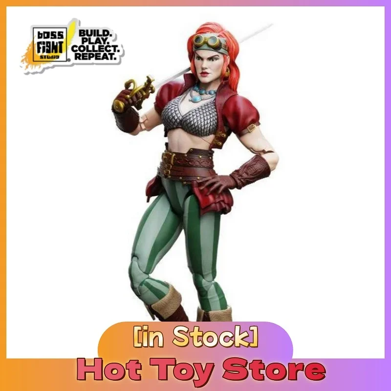 

Bfs Boss Fight Articulated Action Figure 1/12 Steampunk Sonya With Replaceable Heads Hands Weapons For Adult Collectors