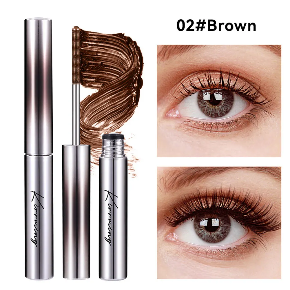 Rímel à prova d'água, alongamento de cílios pretos, extensão de cílios, pincel, maquiagem de beleza, cosméticos de maquiagem de olhos de longa duração