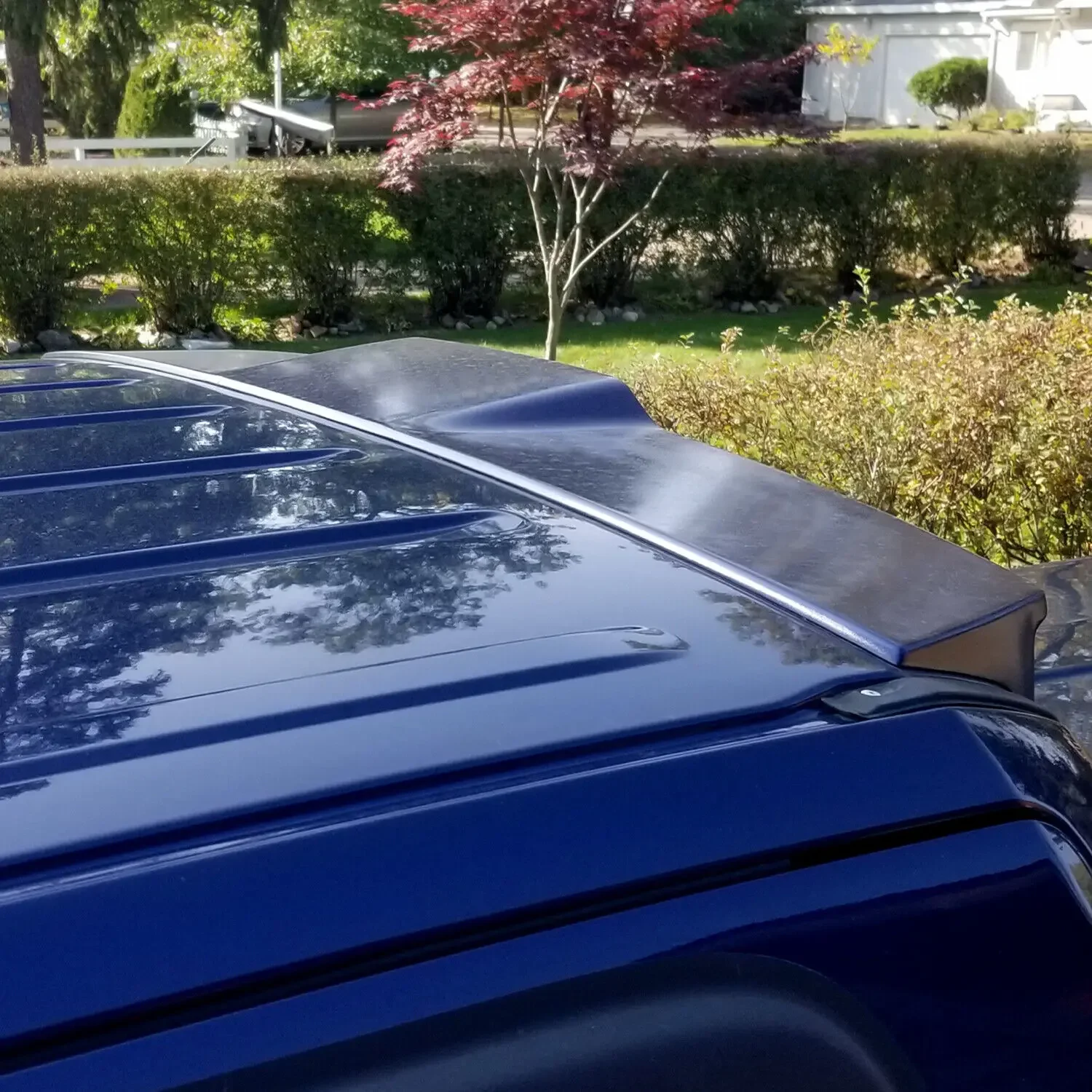 Replacement For 983379 Truck Cab Spoiler Compatible For Ford 2009-2014 F150 F-150 All Cab Size Matte Black