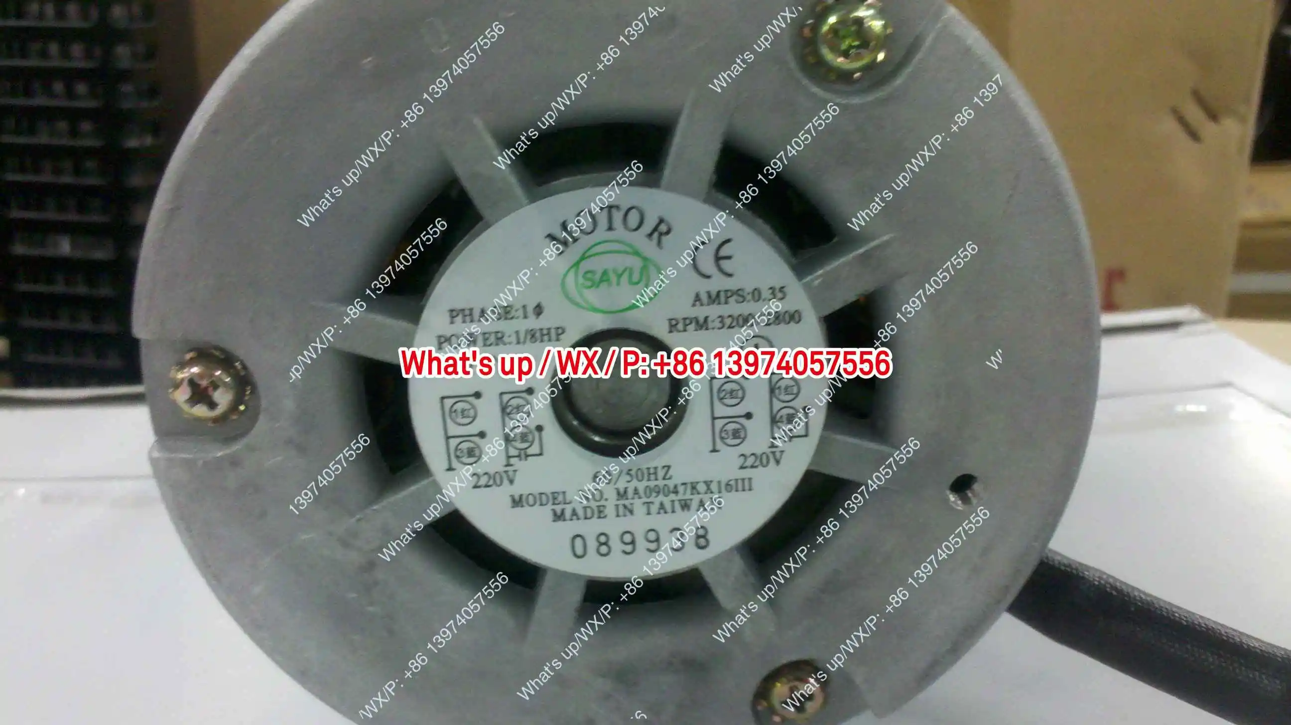 Genuine SAYU (Mitsukoshi) KX16 three-phase 380V (KX18 single-phase 220V) high temperature long-axis motor
