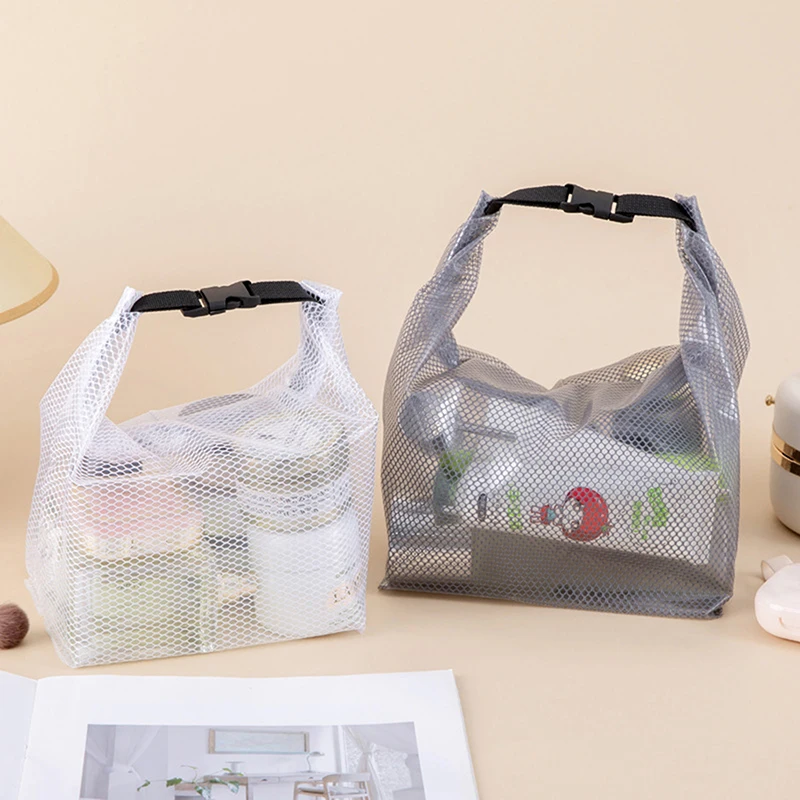 Large Capacity Storage Bag Brand Quality High Beauty Shopping Bag Snap On Portable Handheld Type Toilet Bag Makeup Bag