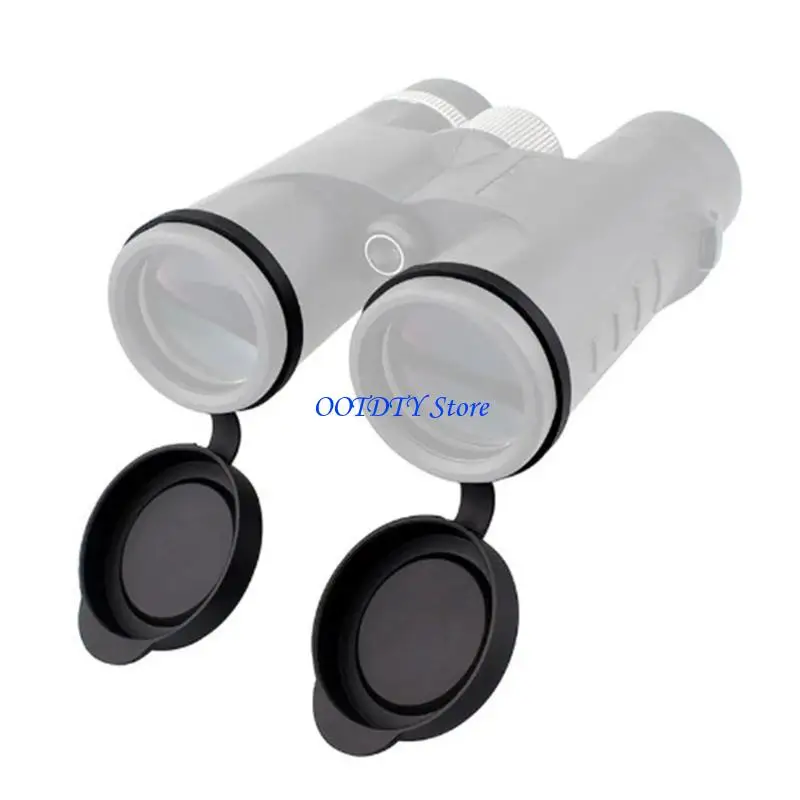 367A Binoculars Lens AntiDust Silicone Caps, 42 45mm / 62 65mm Size