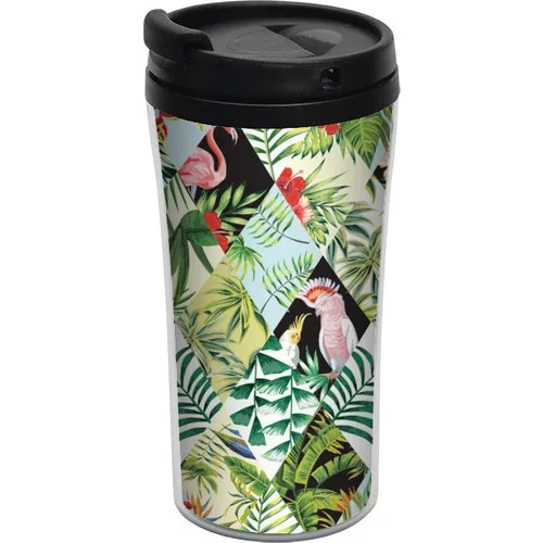 ALLMUG Inner-Outer Plastic Thermos-Jungle