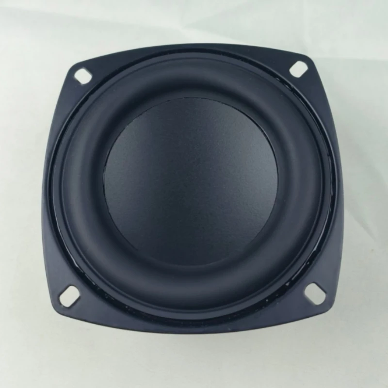 SOTAMIA 1 Buah Speaker Woofer Jarak Menengah 4 Inci 4 Ohm 25W Speaker Tahan Air Bass Pengeras Suara Audio HIFI Stroke Panjang Frekuensi Rendah
