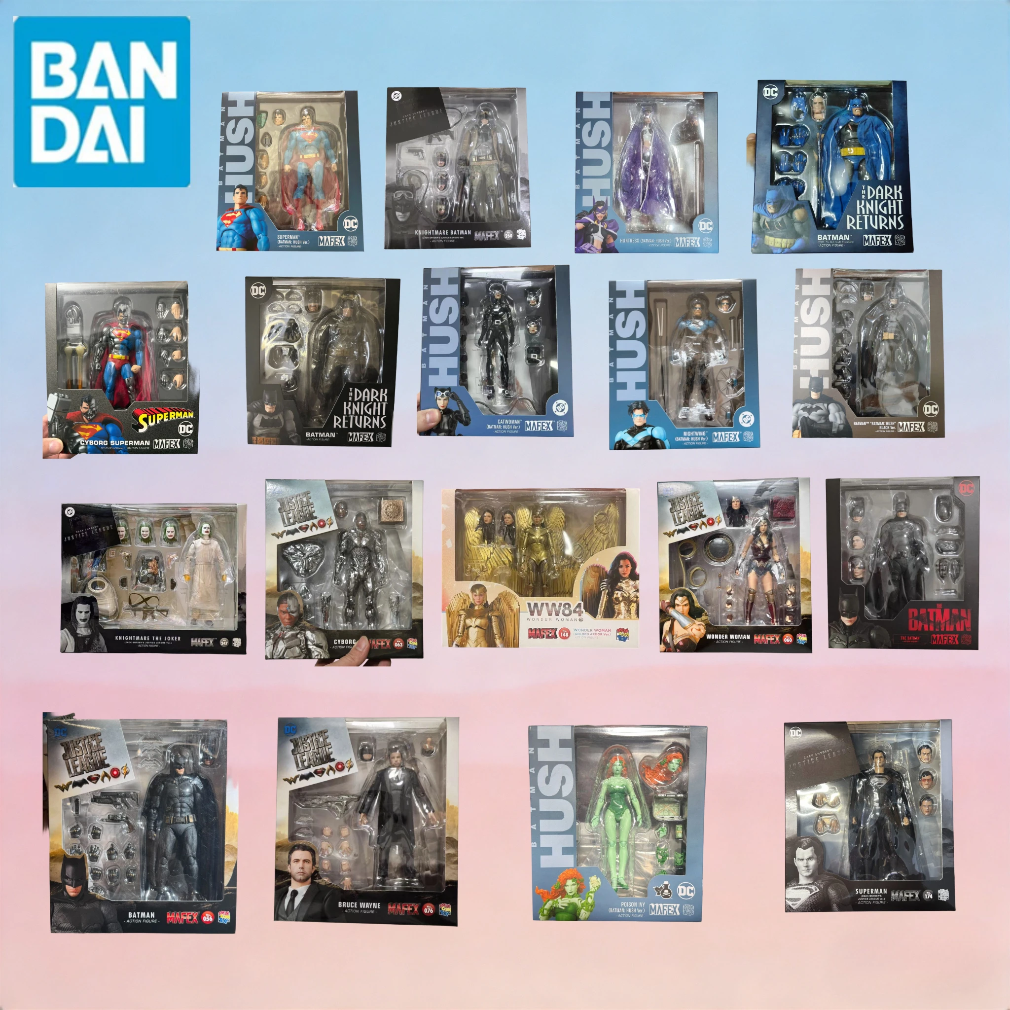 

Оригинальная коллекционная фигурка MAFEX Superman Series в масштабе 1/12, подвижная, в наличии, идеальный подарок.