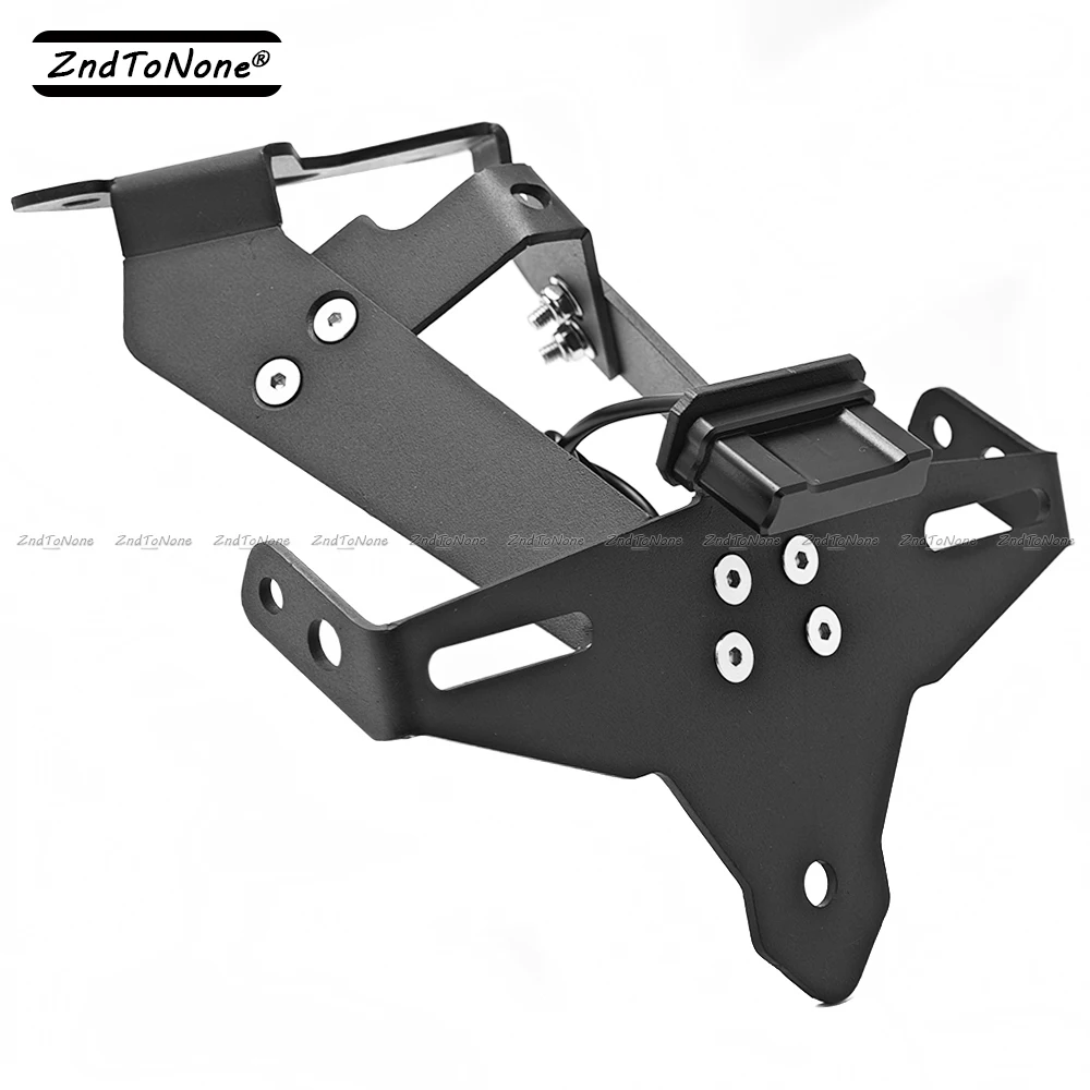 

Tail Tidy For Aprilia TUONO V4 2021 2022 2023 2024 Motorcycle Number License Plate Holder Bracket Rear Fender Eliminator Mount