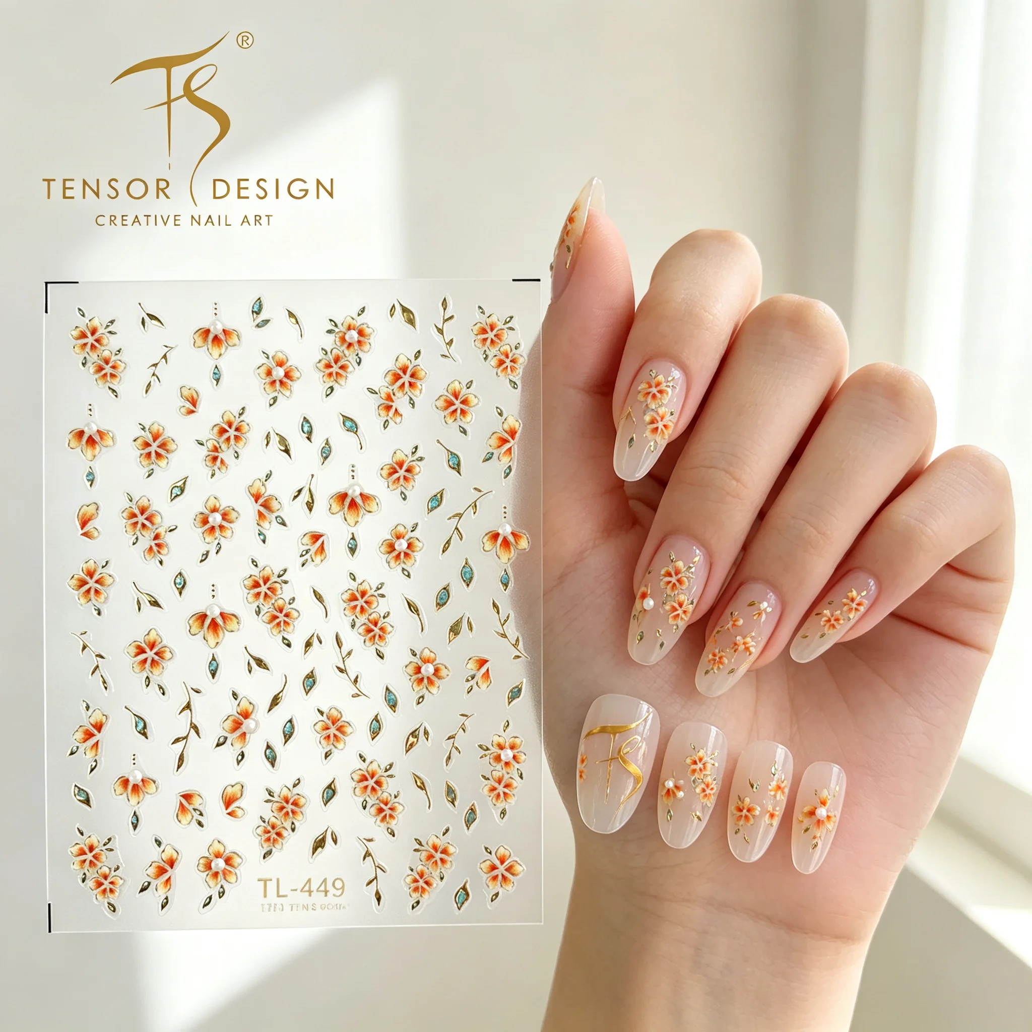 ملصقات أظافر تينسور نيل بتصميم - مراجعة Nail Art Elegan وسعره