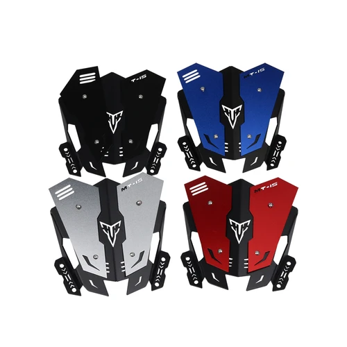 Imagen 2 del producto Para Yamaha MT15 MT-15 MT125 MT-125 MT 15 125 accesorios de motocicleta parabrisas protector Deflector parabrisas capó a prueba de viento