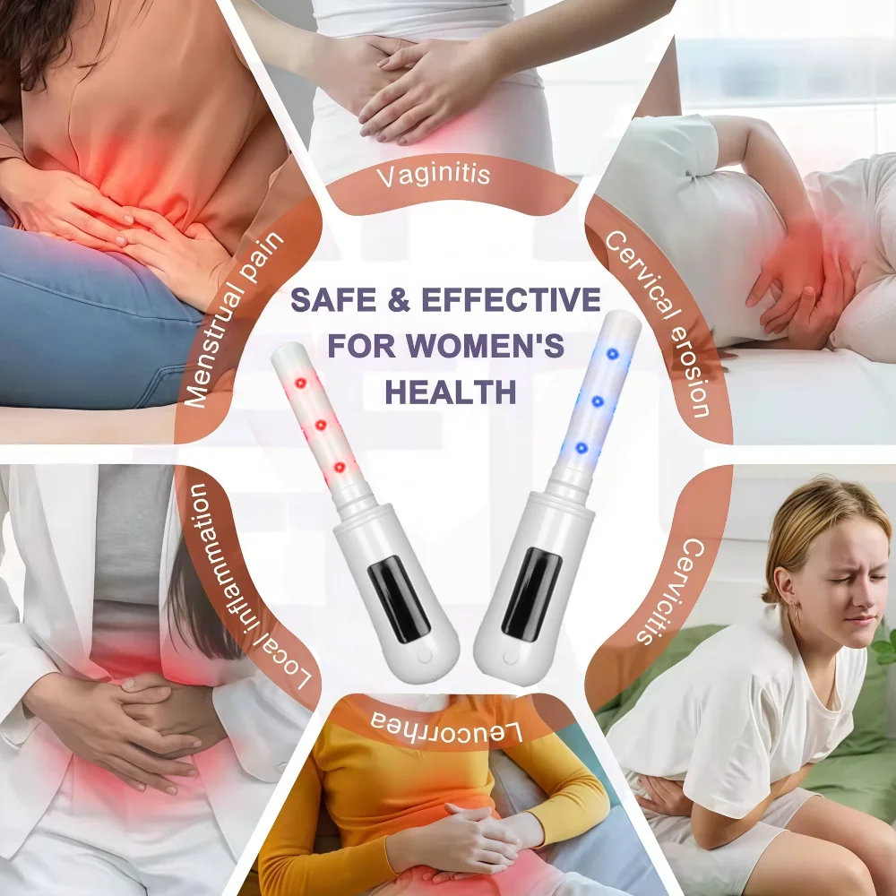 

Portable Infrared&Red Blue Light Therapy Device for Women Vaginitis Treatment,Vaginal Tightening,Women Gynecological Health