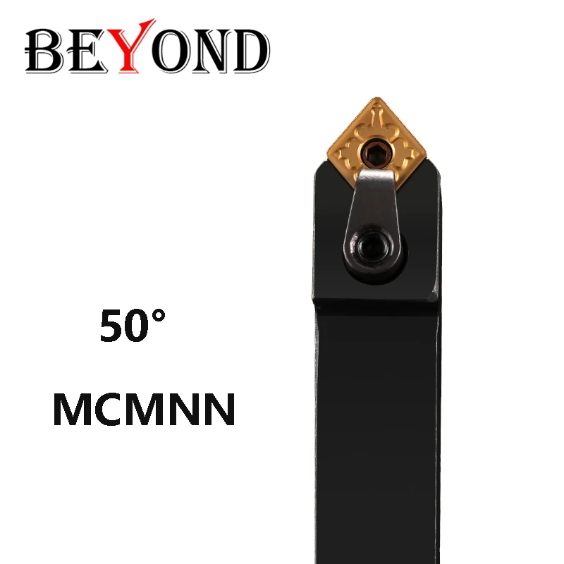 BEYOND 50° MCMNN-80 MCMNN1616H12 MCMNN2020K12 MCMNN2525M12-80 External Lathe Tool Holder 25x25 CNC Turning Insert use CNMG