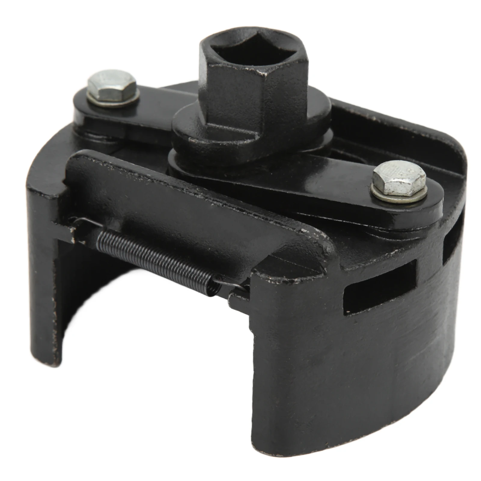 

Oil Filter Wrench U Shape 2 Claws Adjustable Cast Steel Universal for 80‑105mm Fuel Filters