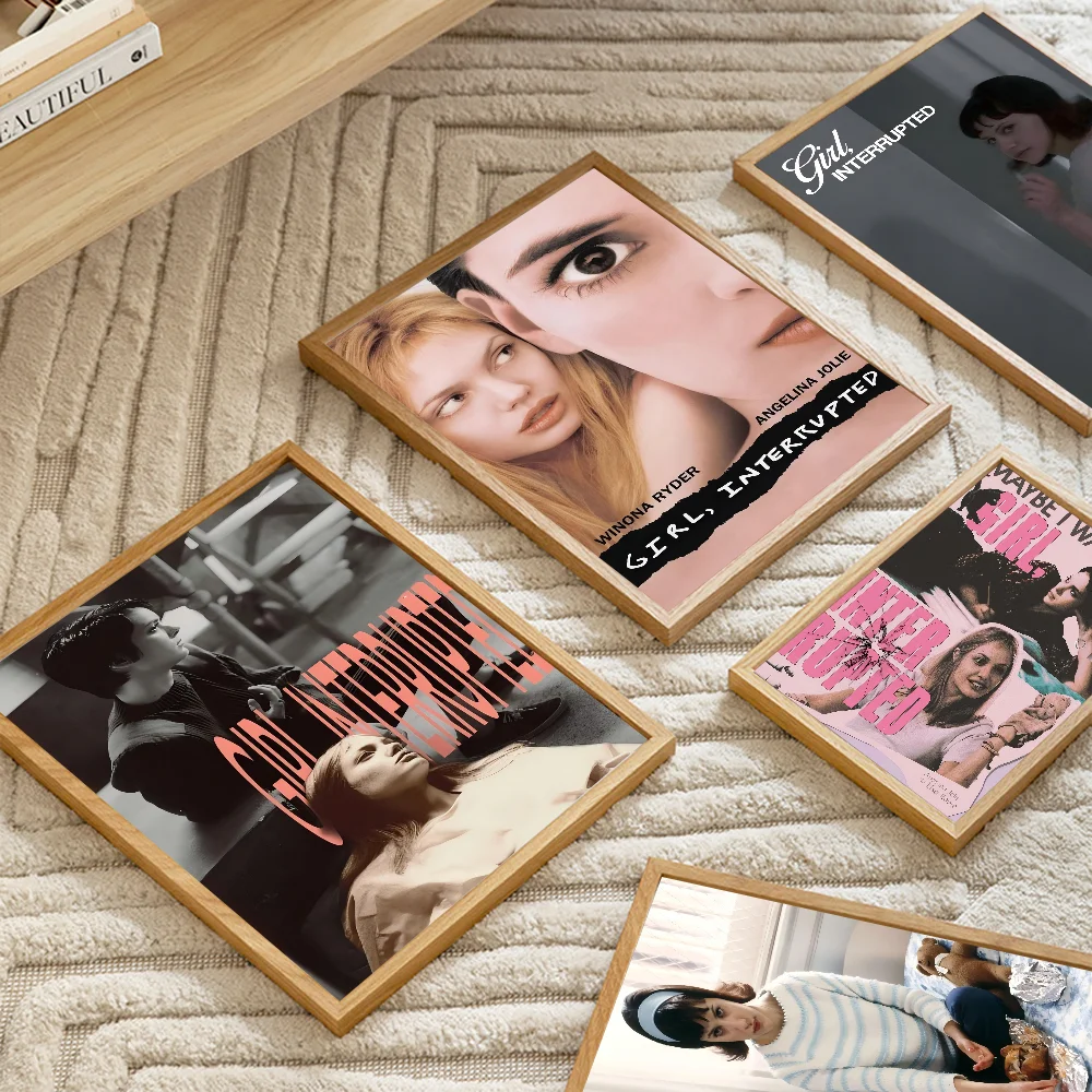 ملصقات الرسوم المتحركة المتقاطعة لفتاة الفيلم لزجة عالية الجودة ملصقات فنية جدارية كلاسيكية لديكور غرفة المنزل كاواي #4