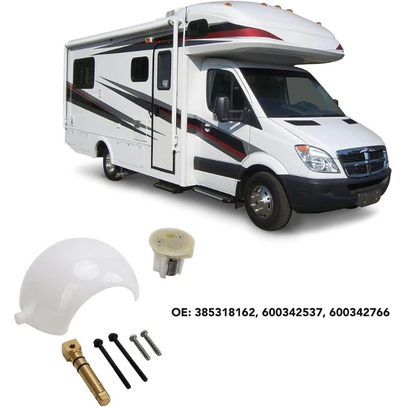 Universal Trailer Toilet Flush Ball Set For Providing Enhanced Hygiene And Noise Reduction 385318162 600342537 600342766