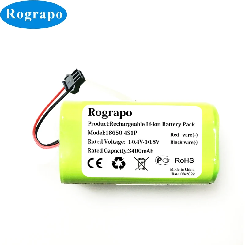 Nowy 10.8V 3400mAh akumulator litowo-jonowy SUN-INTE-321 do VALUBOT K100 Redmond rv-r100 odkurzacz Robot