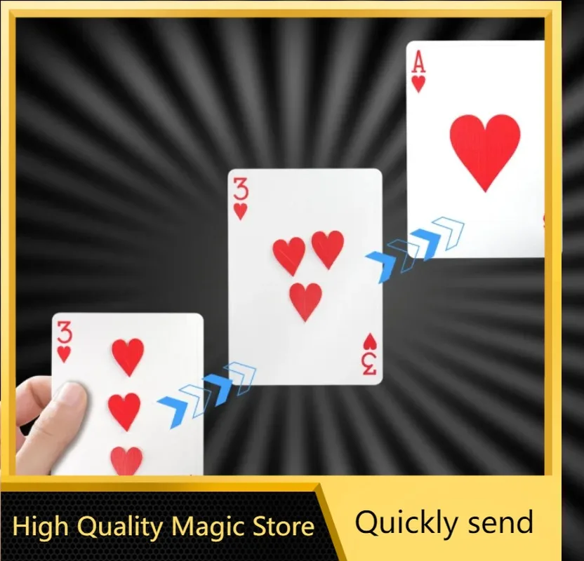 

Heart Shift — 3 до Ace by WZ — Волшебные трюки (Загрузка высококачественного магазина Magic Store)