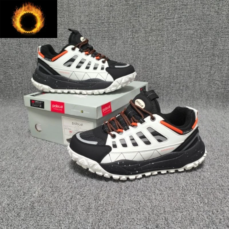 

Оригинальные брендовые удобные теплые меховые треккинговые кроссовки высшего качества, противоскользящая обувь для альпинизма, дизайнерская обувь с толстой подошвой