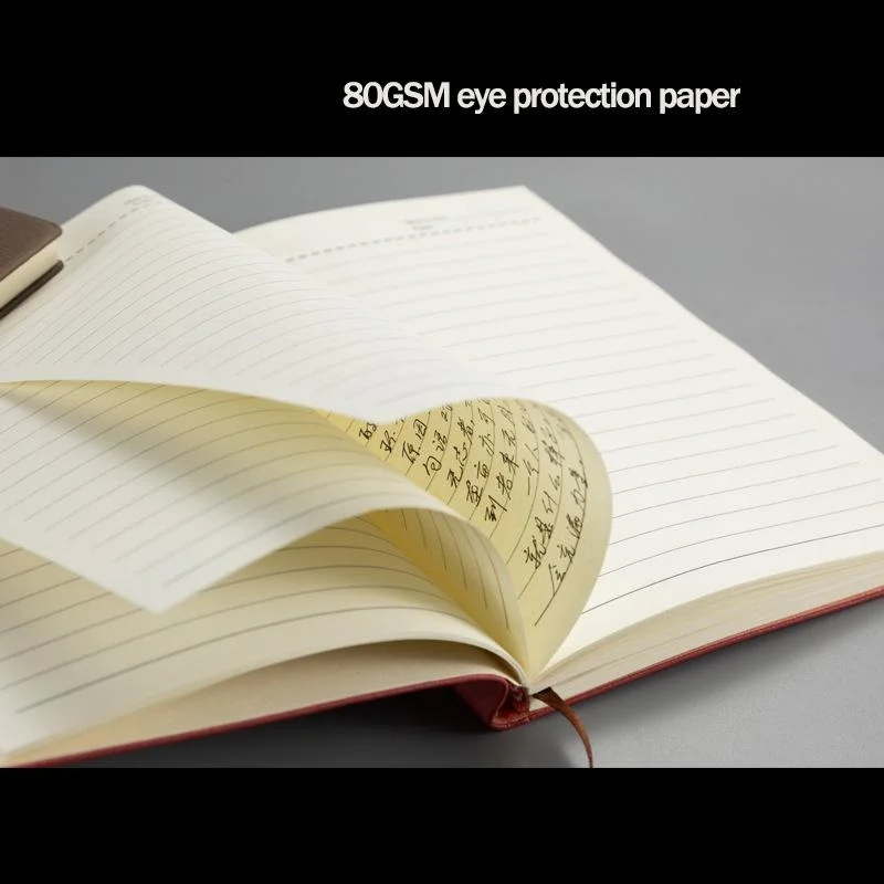A5 A6 Sheepin Notizbuch, Leder, Büro, Tagebuch, Notizblock, Schreibwaren, Studenten, Klassenzimmer, liniertes Notizbuch, 160 Seiten/240 Seiten