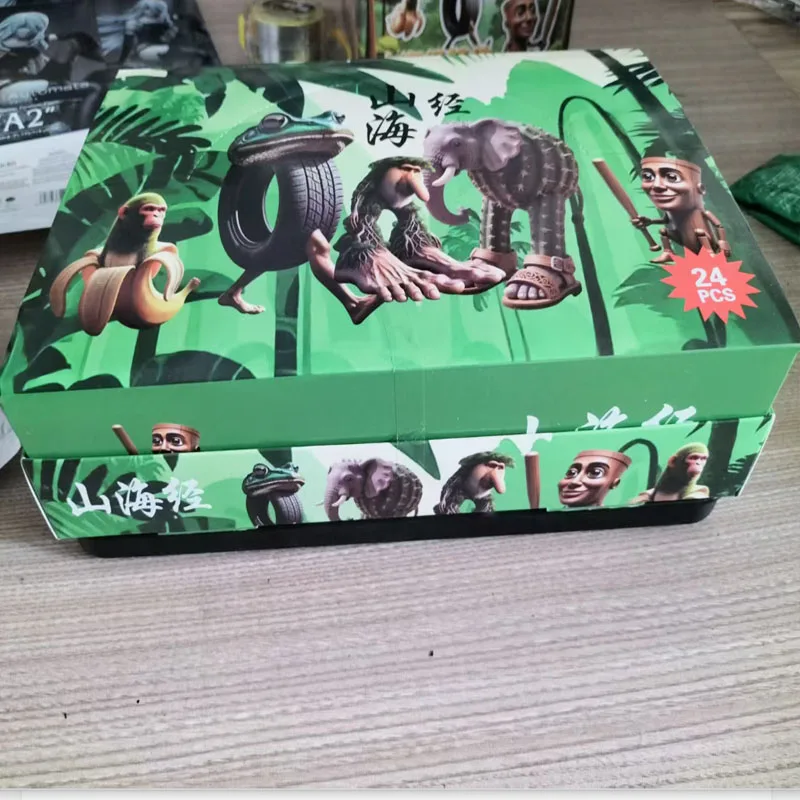 

24PCS *Italian Brainrot Blind Box Toy Tungtungtung Sahur Tralarero Tralala Bombardinocrocodilo Figures Key Chain Birthday Gift ！