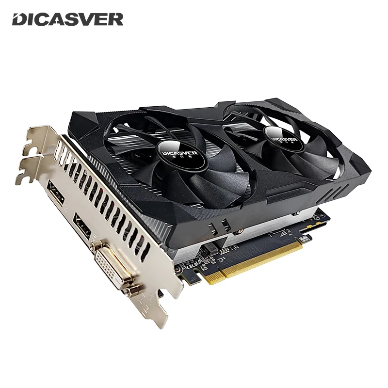 Видеокарта DICASVER AMD RX 580 8G GDDR5 256Bit 2048SP PCI Express 3,0 × 16 компьютер 8Pin DP HDMI DVI rx580 8G игровая видеокарта