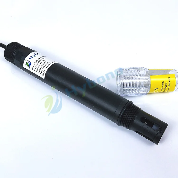 RS485 4-20mA على الانترنت الأمونيا النيتروجين الأمونيوم أيون NH4 الاستشعار لنهر بحيرة البحر تحت الأرض مراقبة جودة مياه الصرف الصحي