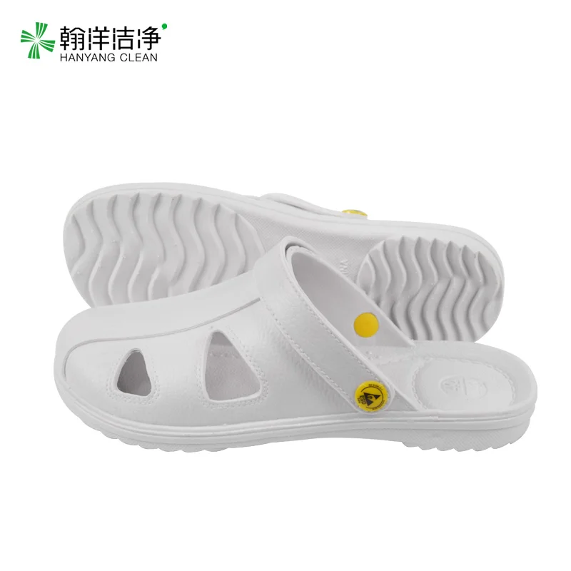 H-3502 Anti Static Sandals ESD Protection Slip Resistant Unisex for Electronics Labs Pharmaceuticals