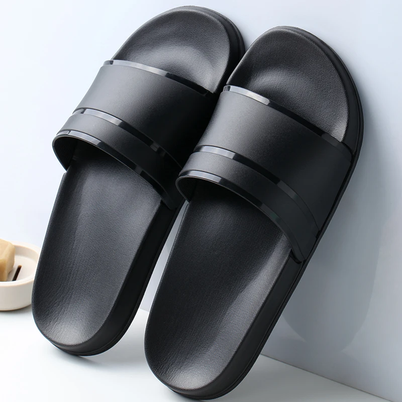 

Unisex Summer EVA Slippers Anti-slip Shower Shoes Lightweight Home Beach Casual Slides 21032