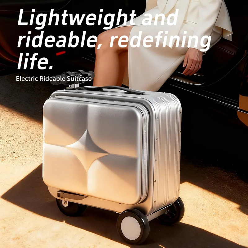 16-inch rideable luggage Lightweight design Space-saving Commuting/travel dual-use