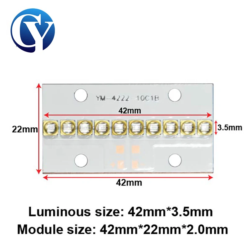 High Power 30W Module 405nm 365nm  LED Curing Lamp 385nm Resin Lamp 395nm Powerful UV Light For Screen Printing