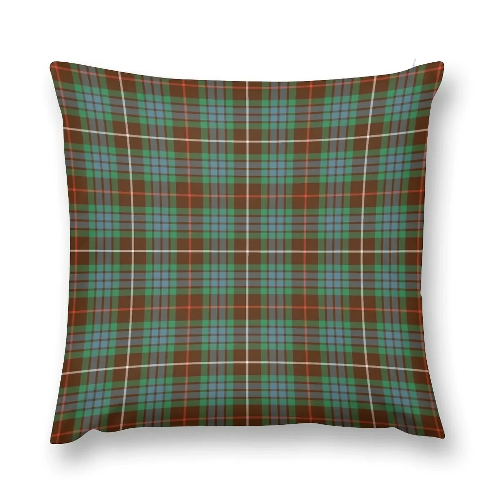 Clan Fraser Hunting Tartan Throw Pillow Room decorating items Ornamental Pillow bed pillows pillow