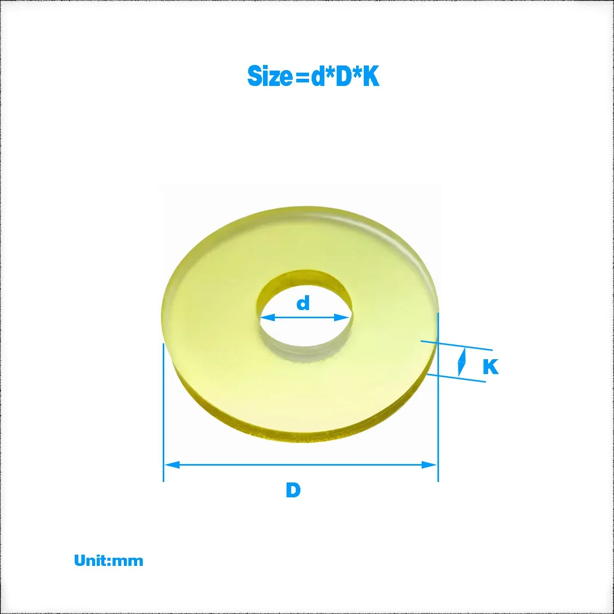 Polyurethane Gasket/Cow Tendon Flat Gasket/PU Cushion Pad/Shock-Absorbing Pad/Wear-Resistant And Impact Resistant Sealing Gasket