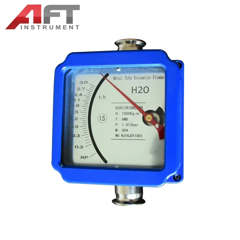 

Refrigerant Flow Meter Rotameter Oxygen Metal Tube Float Flow Meter