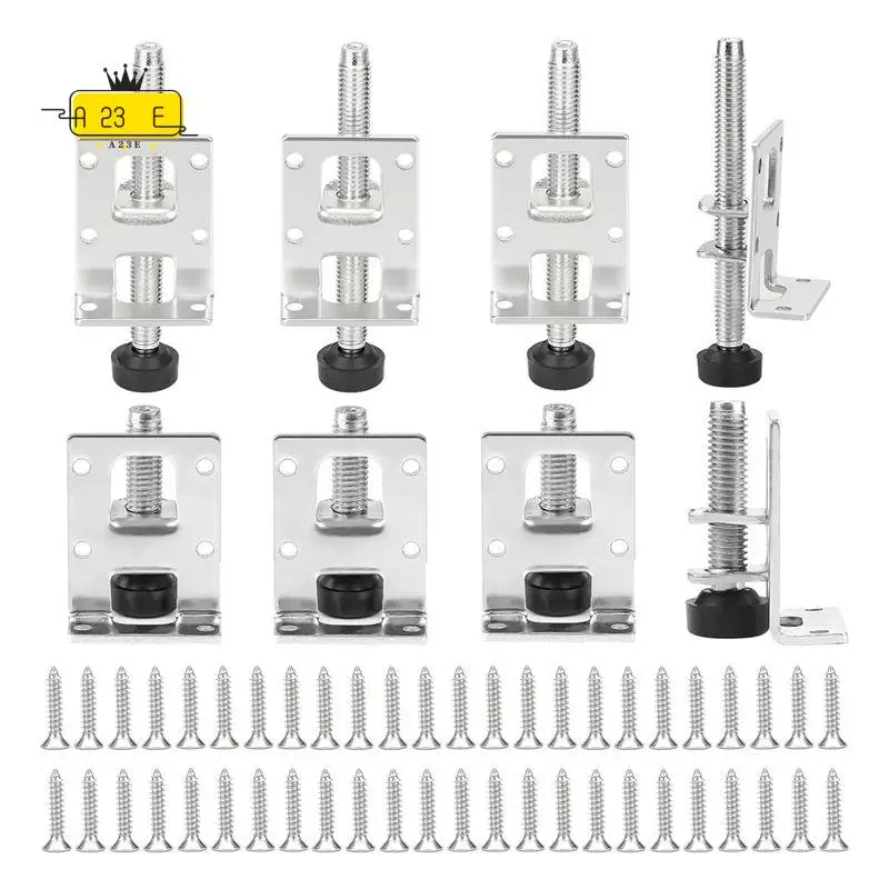 

A23E-8 шт., аксессуары для мебельных ножек, винт 55/102 мм, сверхмощные выравнивающие ножки для мебели или мебель, стол, полки
