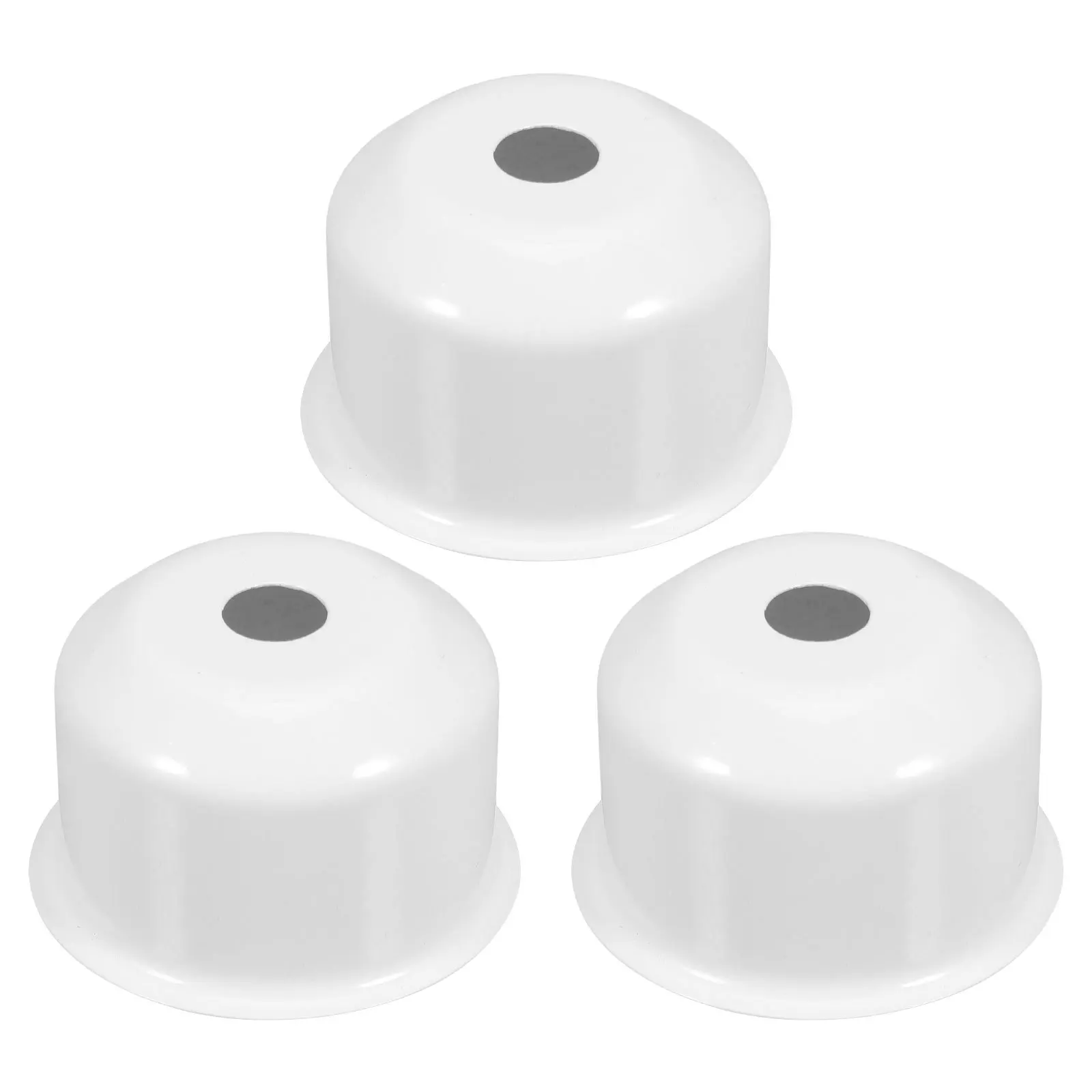 

3pcs Base Lamp Cup Modern Metal Finial Diy Light Holder For Ceiling Socket Base Desktop Lamp Bases Cups Decorative Lighting