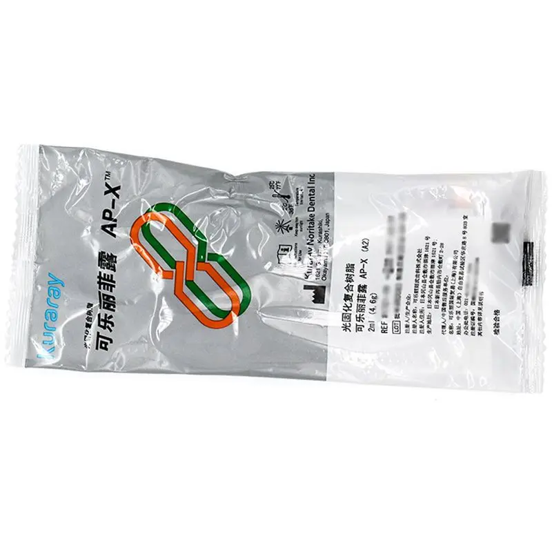 طب الأسنان AP-X العلاج بالضوء مركب الراتنج Kuraray نانو المواد 4.5 جرام/قطع لإصلاح تجويف الفم ملء أدوات مختبر التمريض
