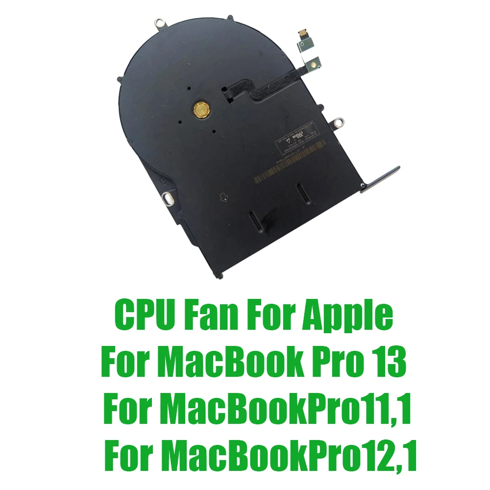 Für Apple Für MacBook Pro 13 Für MacBook Pro 11,1 Für MacBook Pro 12,1 DC5V 0,4A Ersatz-Laptop-CPU-Lüfter