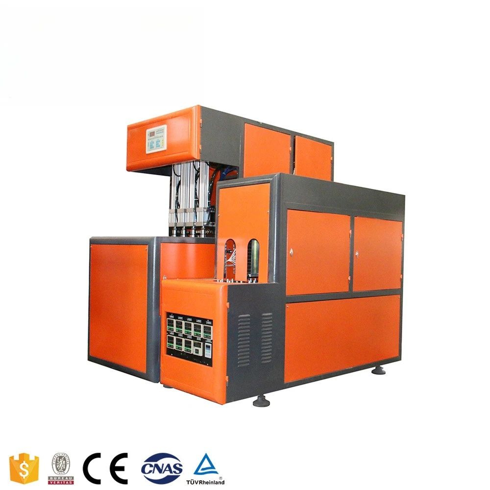 Customized 2 Cavity 50cl Semi Automatic Mini Pet Plastic Water Bottle New Technology Blowing Machine Bottle Blower