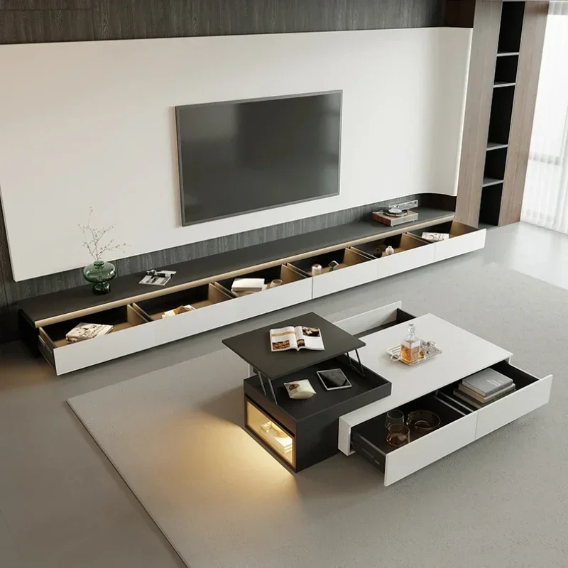 Designer Living Room Tv Cabinet Storage Salon Modern Luxury Nordic Drawer Tv Cabinet Luxury Meuble Tele Entrance Hall Furniture