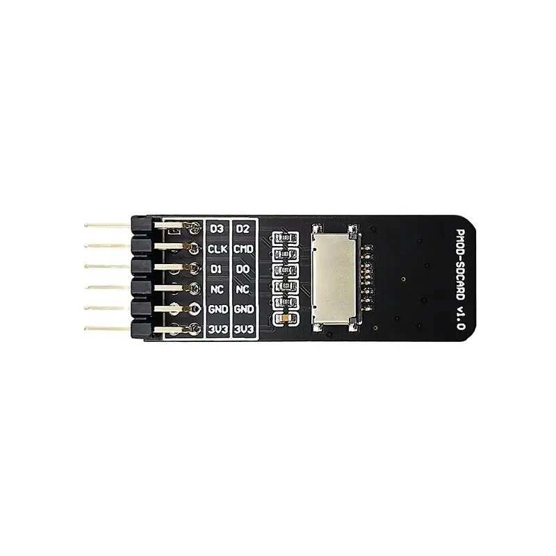 

PMOD-SDCARD Extension Board ICESugar FPGA Expansion Modul Standard PMOD stecker SD/SPI protokoll