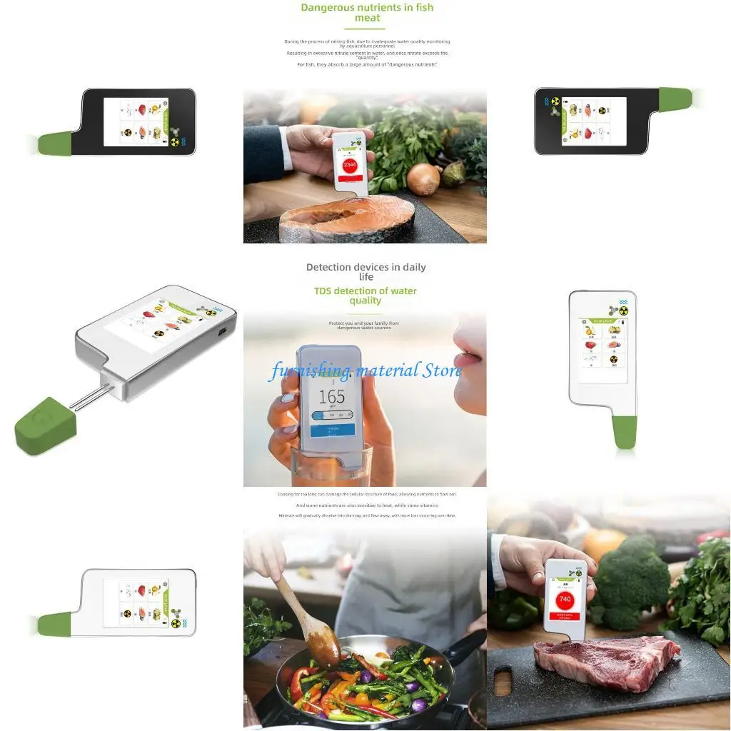 

Y5GD ECO6 Portable Digital Tester Kitchen Tester Nuclear Radiation Detector