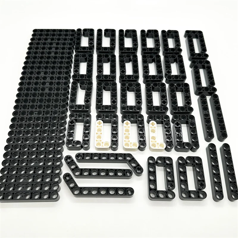 High-Tech Parts 32526 32271 32524 Plate Liftarm Thick Building Blocks Set MOC Mechanical Car Helicopter Accessory Bricks Toy