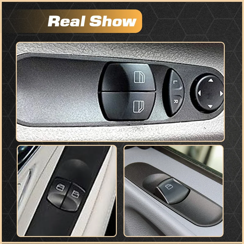 For Mercedes-Benz Sprinter MK2 Freightliner Sprinter VW Crafter 2006-2017 Car Electric Master Power Window Switch Lock Switch