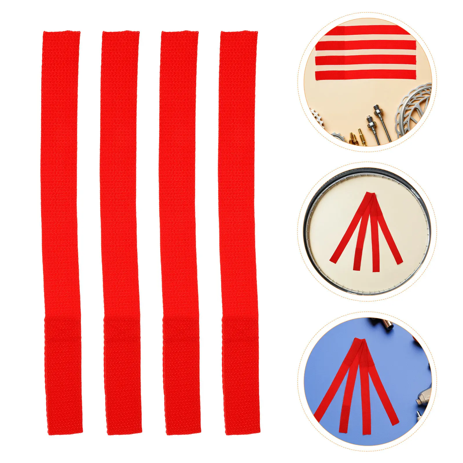 

16Pcs Winch Belt Red Tow Strap Heavy Duty Towing Recovery Rigging Strap for Truck Trailer Boat Winch Rope Protector Sleeve