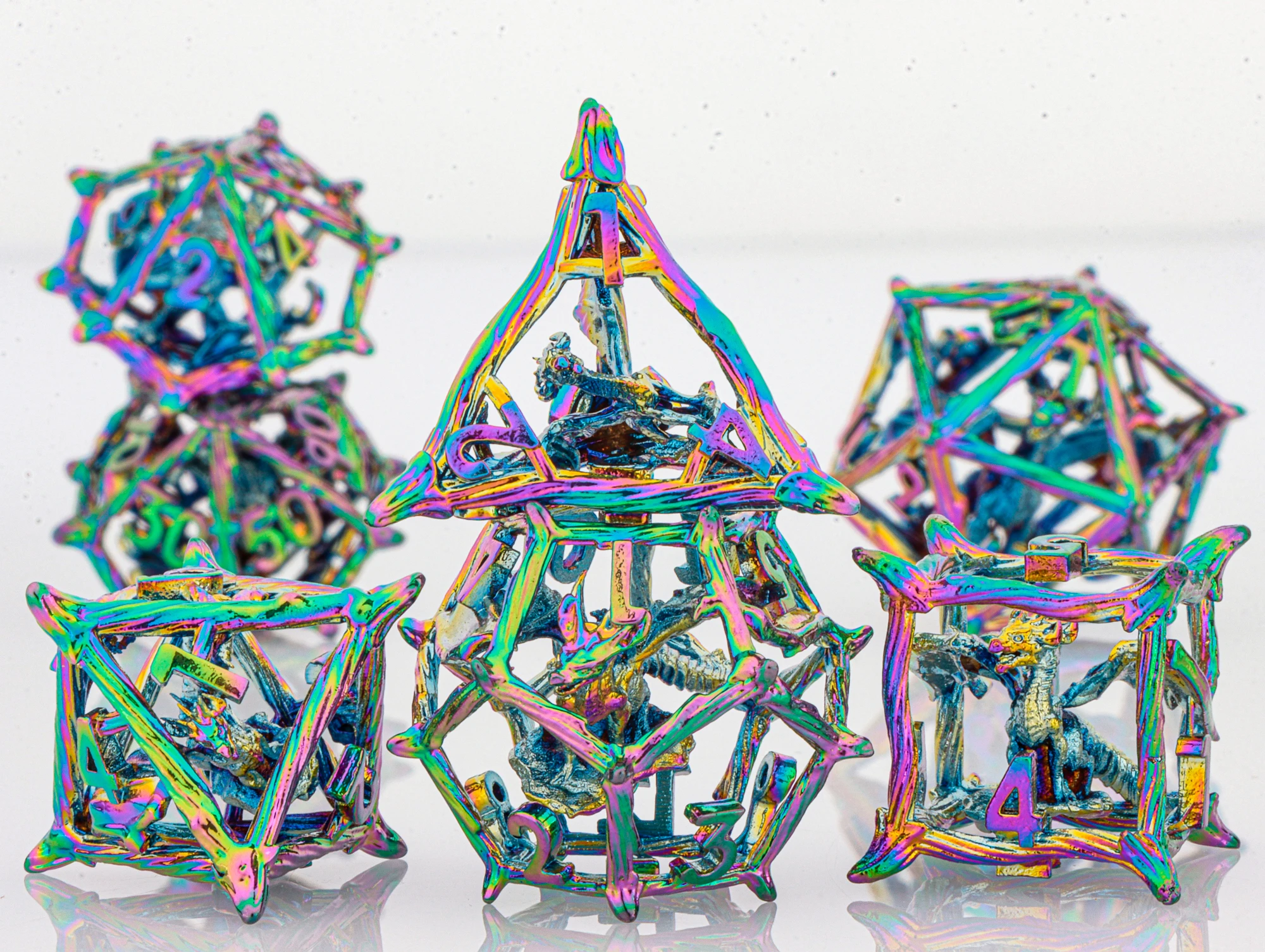 

Набор кубиков Hollow Dragon D&D для кубиков Dungeons and Dragons, d and d, полые металлические кубики dnd Dragon, уникальные кубики, подарок для папы