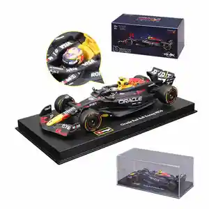 Bburago Modell 1:43 Red Bull Racing RB20 F1 # 1 Verstappen # 11 Perez Alloy Car 2024 Saison Formel Rennsport Redbull Molten Toy 8 Hauptverkaufsautos Formel 1 - №5